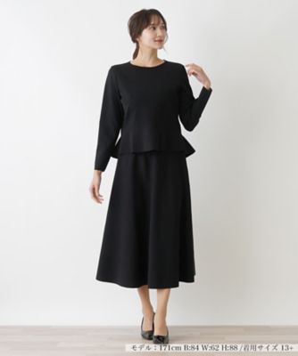 Leilian PLUS HOUSE / レリアンプラスハウス クルーネックニットトップス クルーネックニットトップス | Leilian plus house (Women