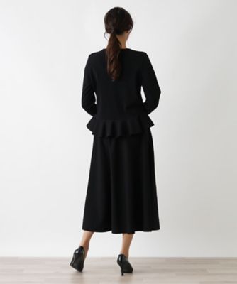 クルーネックニットトップス | Leilian plus house (Women