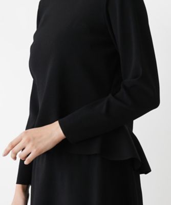 クルーネックニットトップス | Leilian plus house (Women
