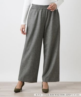 ＜Leilian plus house (Women/大きいサイズ)＞ワイドパンツ【ＮＥＭＩＫＡ】