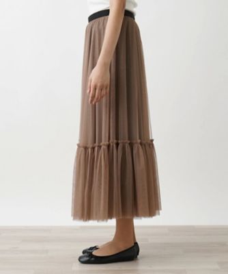 チュールスカート