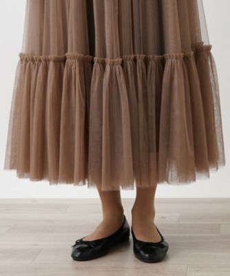 チュールスカート