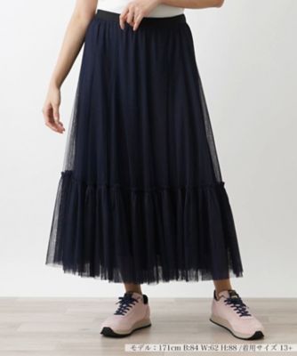Leilian plus house (Women/大きいサイズ)/レリアン　プラスハウス チュールスカート