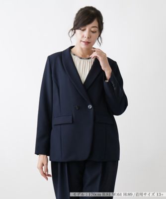 ＜Leilian plus house (Women/大きいサイズ)＞ショールカラージャケット