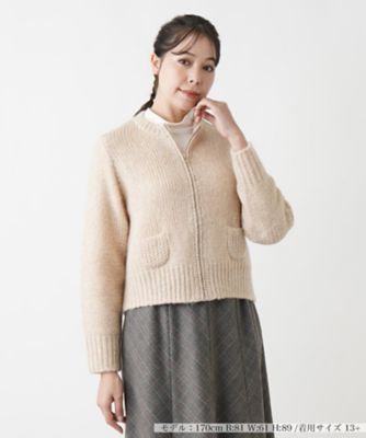 ＜Leilian plus house (Women/大きいサイズ)＞カーディガン
