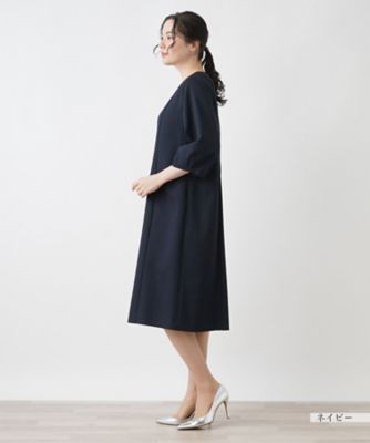 ※再値下げしました※　レリアンプラスハウス13+　セレモニーワンピース 店舗人気】襟付きワンピース | Leilian plus house (Women