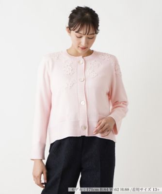 ＜Leilian plus house (Women/大きいサイズ)＞カーディガン
