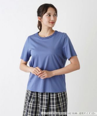 ＜Leilian plus house (Women/大きいサイズ)＞レーストップス【Ｌｅｉｌｉａｎ　ＷＨＩＴＥ　ＬＡＢＥＬ】