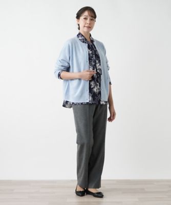 専用　Leilian ピュアカシミヤ カーディガン 水色 美品♡ 専用 Leilian ピュアカシミヤ カーディガン 水色 美品♡ 専用