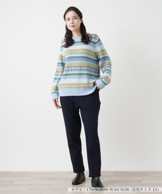 【店舗人気】ノルディック調ボーダーニット