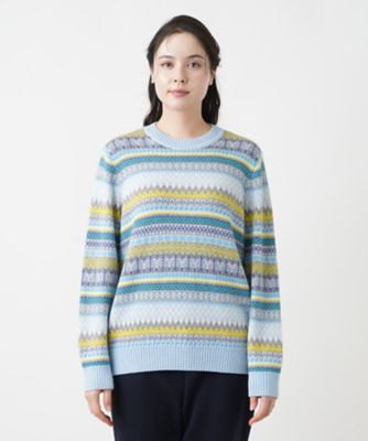 【店舗人気】ノルディック調ボーダーニット