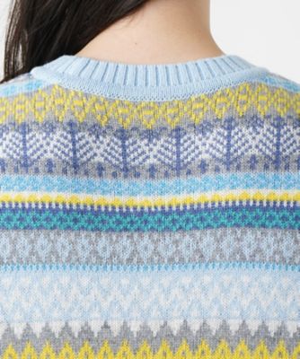 【店舗人気】ノルディック調ボーダーニット