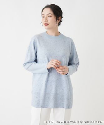 ＜Leilian plus house (Women/大きいサイズ)＞【店舗人気】カシミヤハイネックニット