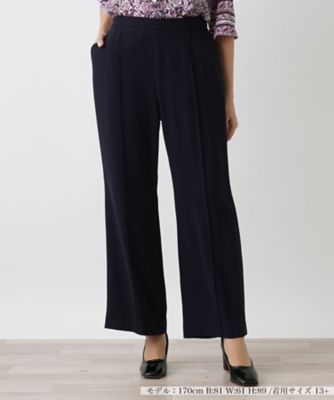 ＜Leilian plus house (Women/大きいサイズ)＞ストレートパンツ