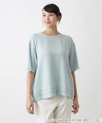 ＜Leilian plus house (Women/大きいサイズ)＞デザインカットソー