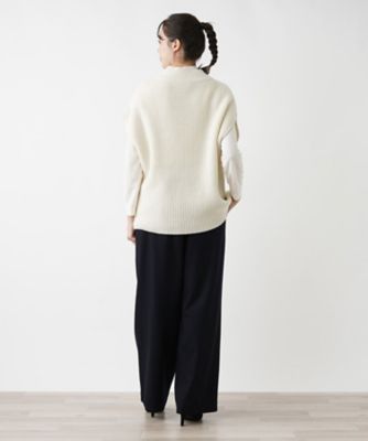 ワイドパンツ【Leilian WHITE LABEL