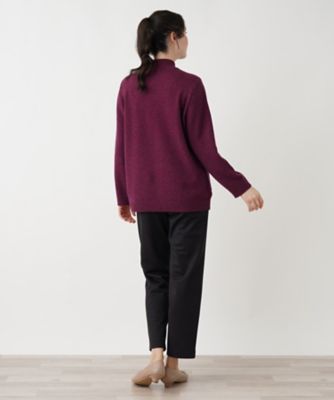 カシミヤハイネックニット【Ｌｅｉｌｉａｎ　ＷＨＩＴＥ　ＬＡＢＥＬ】【ＢＩＡＧＩＯＬＩ】