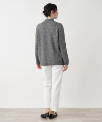 カシミヤハイネックニット【Ｌｅｉｌｉａｎ　ＷＨＩＴＥ　ＬＡＢＥＬ】【ＢＩＡＧＩＯＬＩ】
