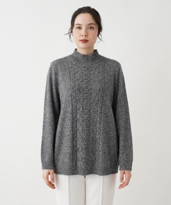 カシミヤハイネックニット【Ｌｅｉｌｉａｎ　ＷＨＩＴＥ　ＬＡＢＥＬ】【ＢＩＡＧＩＯＬＩ】