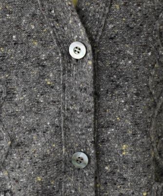 カシミヤ混ニットカーディガン【Ｌｅｉｌｉａｎ　ＷＨＩＴＥ　ＬＡＢＥＬ】【ＢＩＡＧＩＯＬＩ】