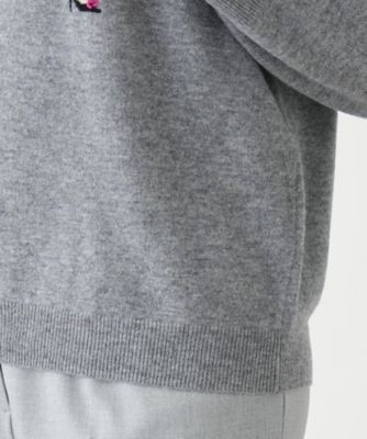 クルーネックニット【Ｌｅｉｌｉａｎ　ＷＨＩＴＥ　ＬＡＢＥＬ】