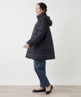 フーデッドダウンコート【Leilian WHITE LABEL