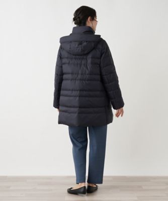 フーデッドダウンコート【Leilian WHITE LABEL