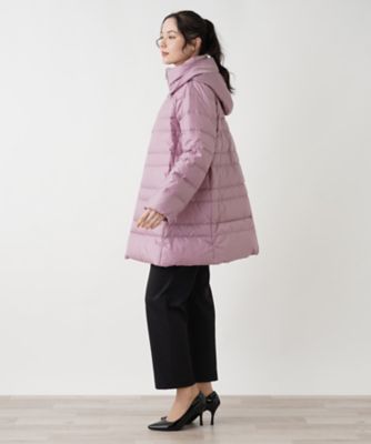 フーデッドダウンコート【Leilian WHITE LABEL