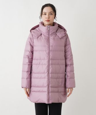 フーデッドダウンコート【Leilian WHITE LABEL
