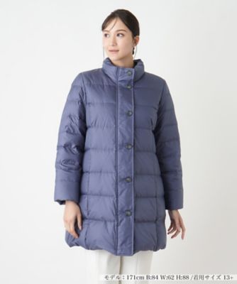 ＜Leilian plus house (Women/大きいサイズ)＞【店舗人気】スタンドカラーダウンコート【Ｌｅｉｌｉａｎ　ＷＨＩＴＥ　ＬＡＢＥＬ】