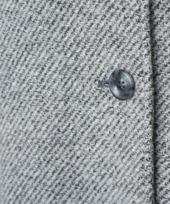 SALE！　Leilian レリアン シルク 絹 スタンドカラー コート 9号 スタンドカラーコート【Leilian WHITE LABEL