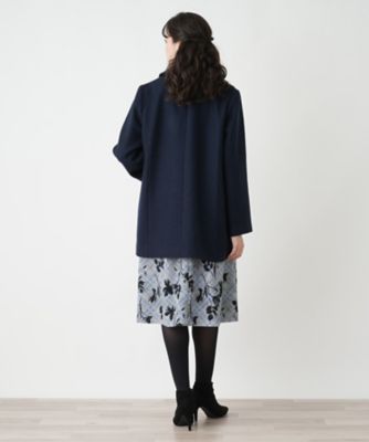 カシミヤショートコート【Ｌｅｉｌｉａｎ　ＷＨＩＴＥ　ＬＡＢＥＬ】