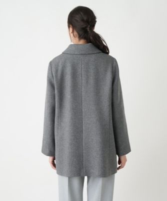 カシミヤショートコート【Ｌｅｉｌｉａｎ　ＷＨＩＴＥ　ＬＡＢＥＬ】