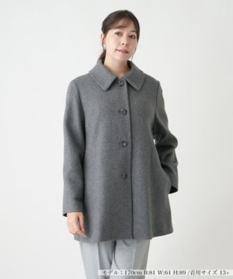 カシミヤショートコート【Ｌｅｉｌｉａｎ　ＷＨＩＴＥ　ＬＡＢＥＬ】