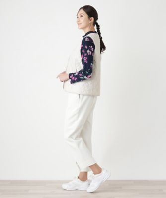 キルティングベスト【Ｌｅｉｌｉａｎ　ＷＨＩＴＥ　ＬＡＢＥＬ】