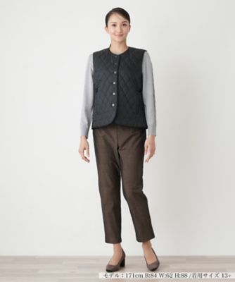キルティングベスト【Ｌｅｉｌｉａｎ　ＷＨＩＴＥ　ＬＡＢＥＬ】