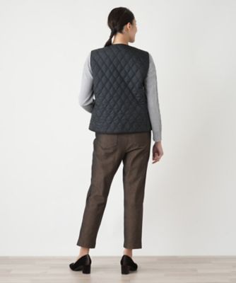 キルティングベスト【Ｌｅｉｌｉａｎ　ＷＨＩＴＥ　ＬＡＢＥＬ】
