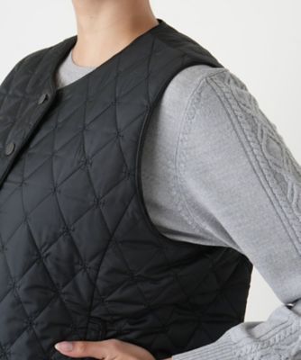 キルティングベスト【Ｌｅｉｌｉａｎ　ＷＨＩＴＥ　ＬＡＢＥＬ】