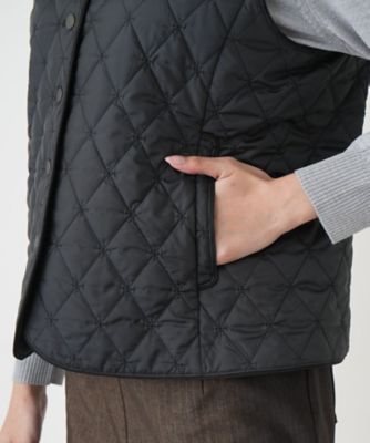 キルティングベスト【Ｌｅｉｌｉａｎ　ＷＨＩＴＥ　ＬＡＢＥＬ】