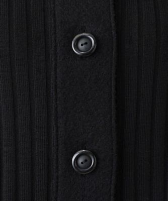 編地切替ロングカーディガン【Ｌｅｉｌｉａｎ　ＷＨＩＴＥ　ＬＡＢＥＬ】