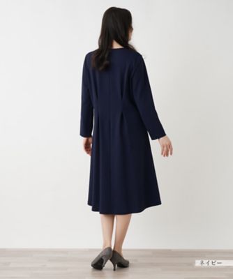 プリーツフレアワンピース【Ｌｅｉｌｉａｎ　ＷＨＩＴＥ　ＬＡＢＥＬ】