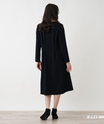 プリーツフレアワンピース【Ｌｅｉｌｉａｎ　ＷＨＩＴＥ　ＬＡＢＥＬ】