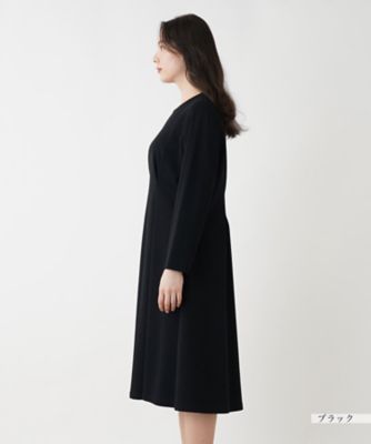 プリーツフレアワンピース【Ｌｅｉｌｉａｎ　ＷＨＩＴＥ　ＬＡＢＥＬ】