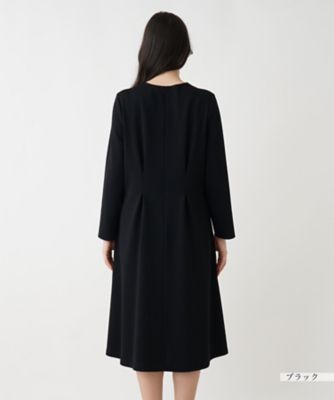 プリーツフレアワンピース【Ｌｅｉｌｉａｎ　ＷＨＩＴＥ　ＬＡＢＥＬ】