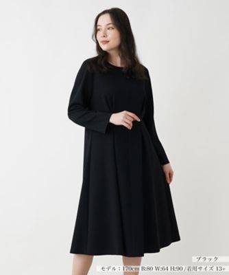 プリーツフレアワンピース【Ｌｅｉｌｉａｎ　ＷＨＩＴＥ　ＬＡＢＥＬ】