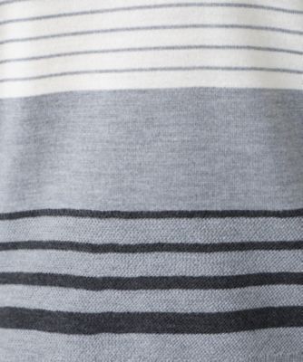 マルチボーダーハイネックニット【Ｌｅｉｌｉａｎ　ＷＨＩＴＥ　ＬＡＢＥＬ】