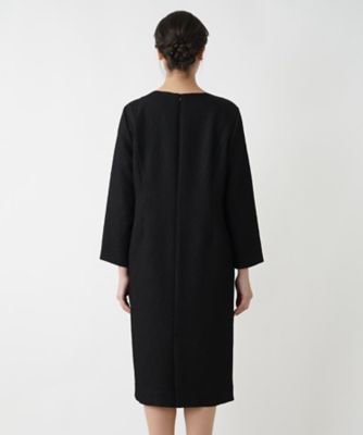 レリアン　ワンピース プリントVネックワンピース【Leilian WHITE LABEL】|レリアン
