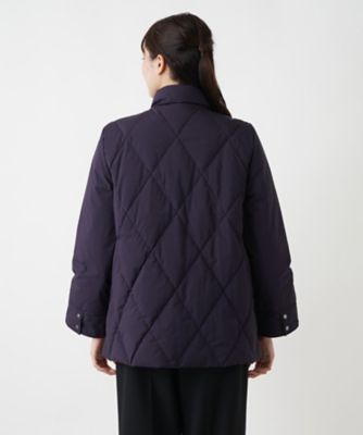 スタンドカラーダウンコート【Leilian WHITE LABEL】 -｜Leilian