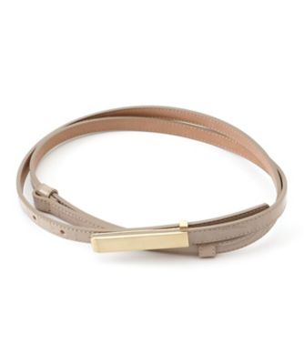 ＜Leilian plus house (Women/大きいサイズ)＞スライド調節付きベルト