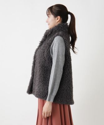 フェイクファーベスト【ＴＨＥ　ＮＥＷ】